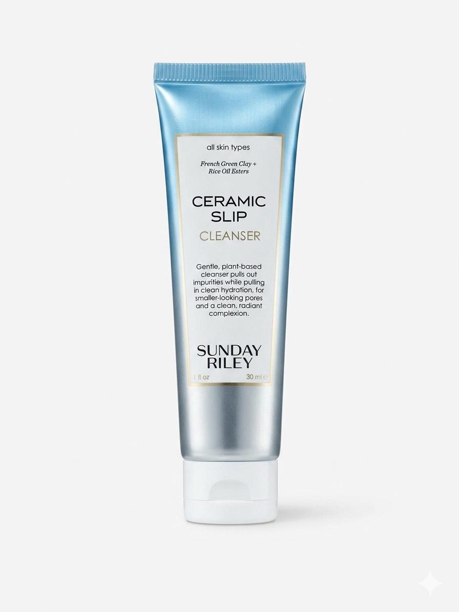 Sunday Riley     
Ceramic Slip French Green Clay Cleanser 💙