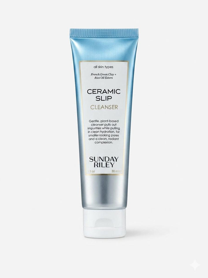 Sunday Riley     
Ceramic Slip French Green Clay Cleanser 💙