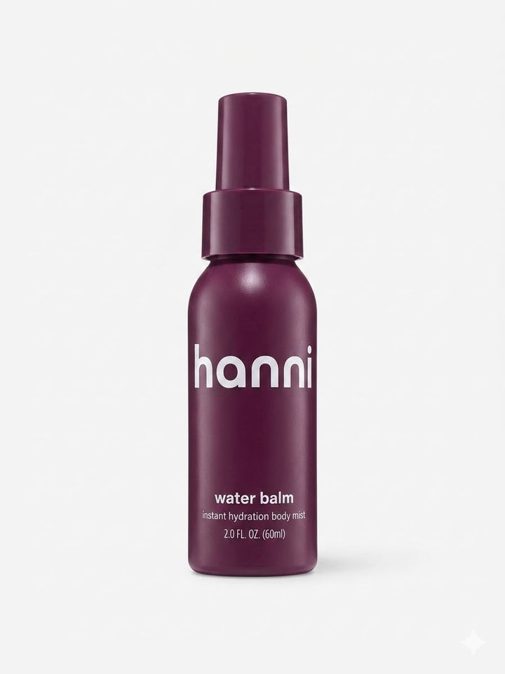 Hanni     
Water Balm Instant Hydration Body Moisturizer Mist 🤎