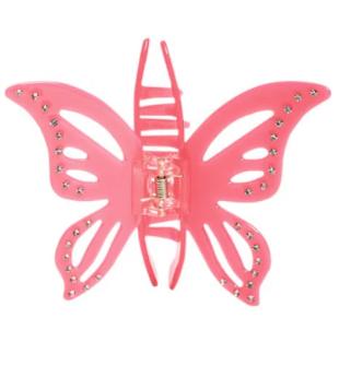 Dae    
Hot pink butterfly Claw Clip 💓