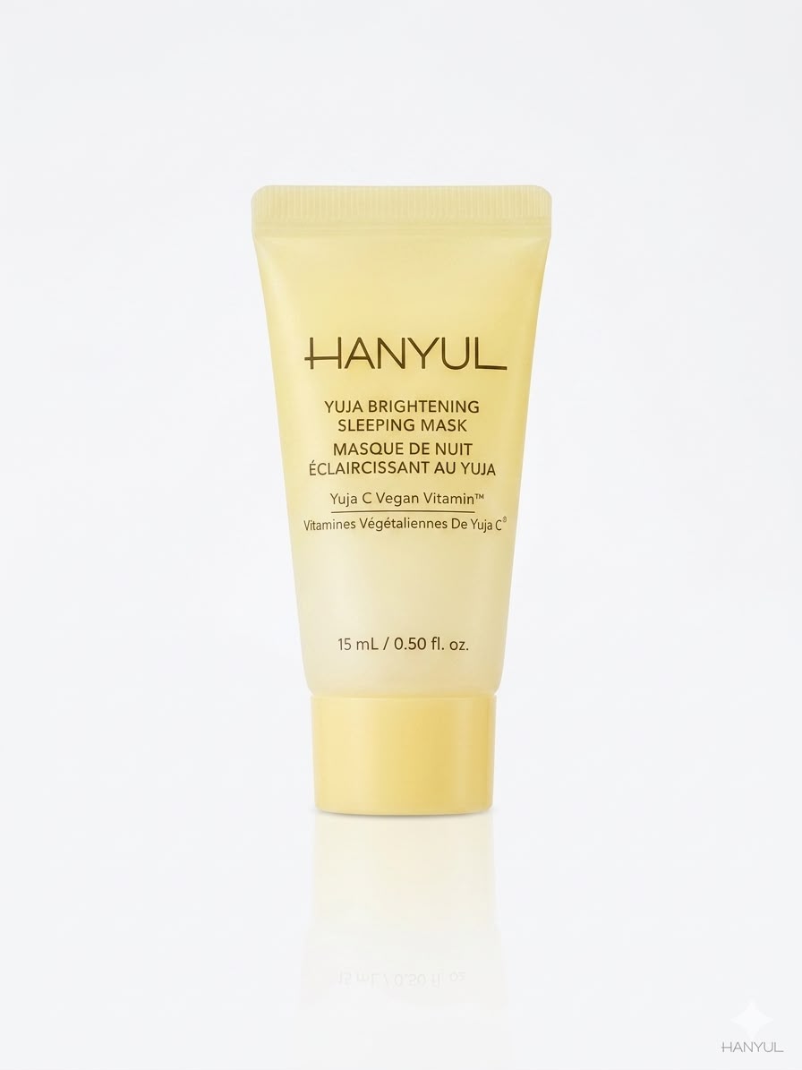 Hanyul Yuja    
Brightening Sleeping Mask with Vitamin C and Niacinamide 💛
