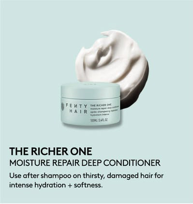 Fenty Hair 
The Mini Richer One Moisture Repair Deep Conditioner 💚✔️