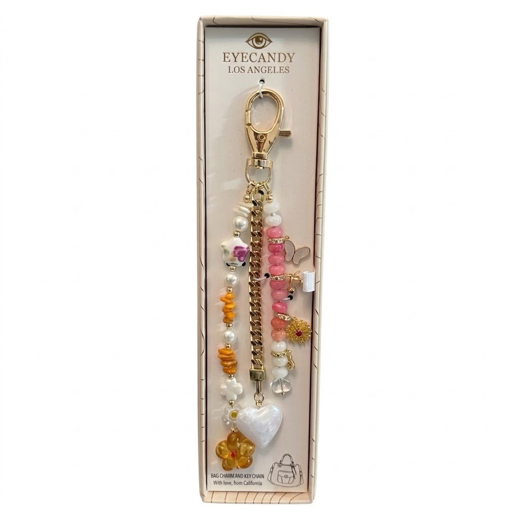 Eye Candy   
Bag Charm and Key Chain 🎒