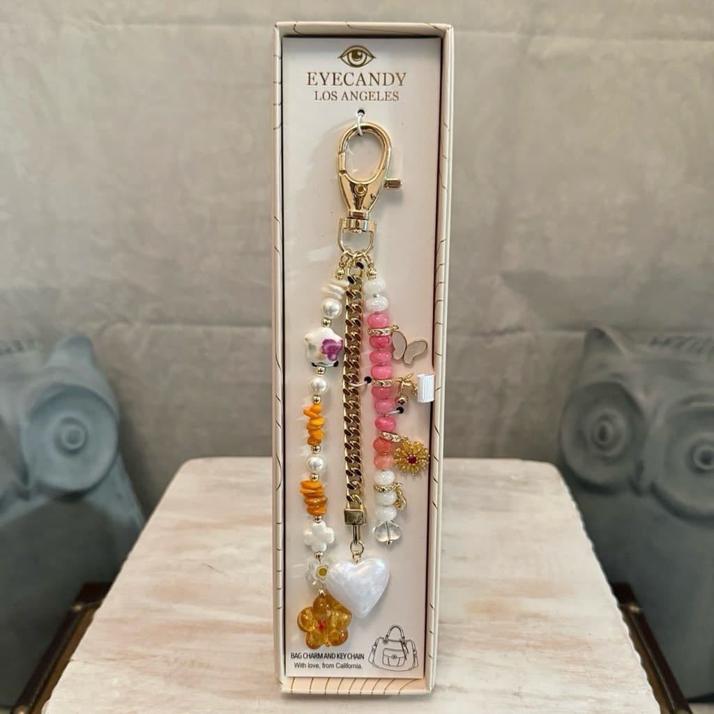 Eye Candy   
Bag Charm and Key Chain 🎒