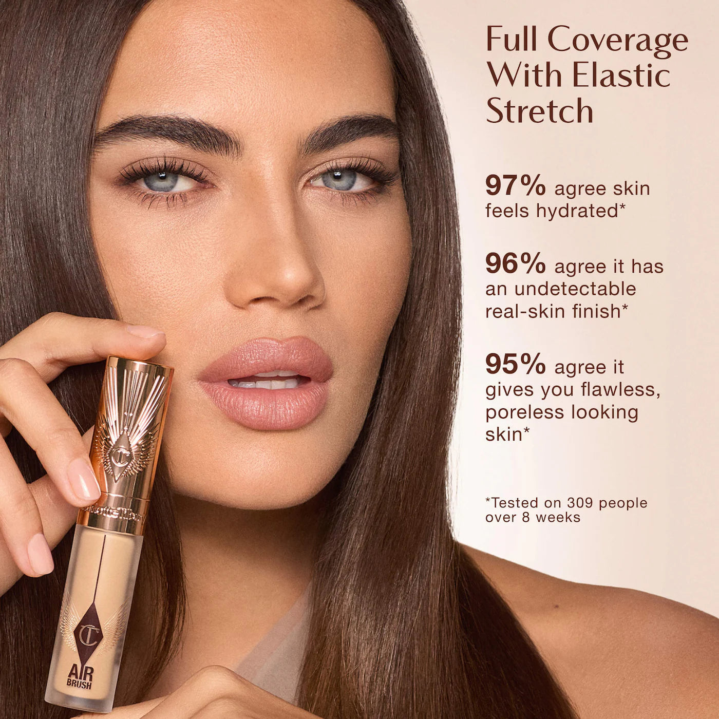 Charlotte Tilbury Airbrush Flawless Blur Concealer with Hyaluronic Acid❤️