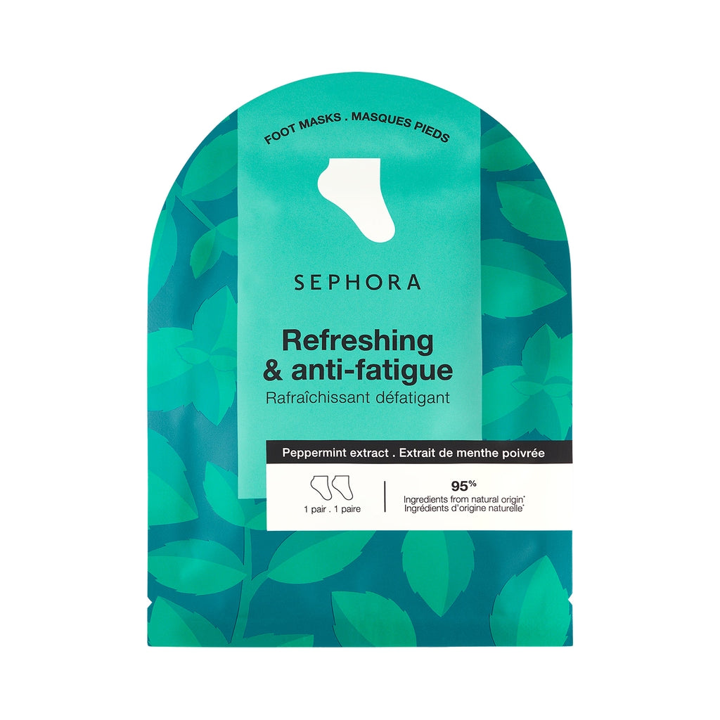 Sephora Collection  
Foot Masks (Peppermint) 💚✔️