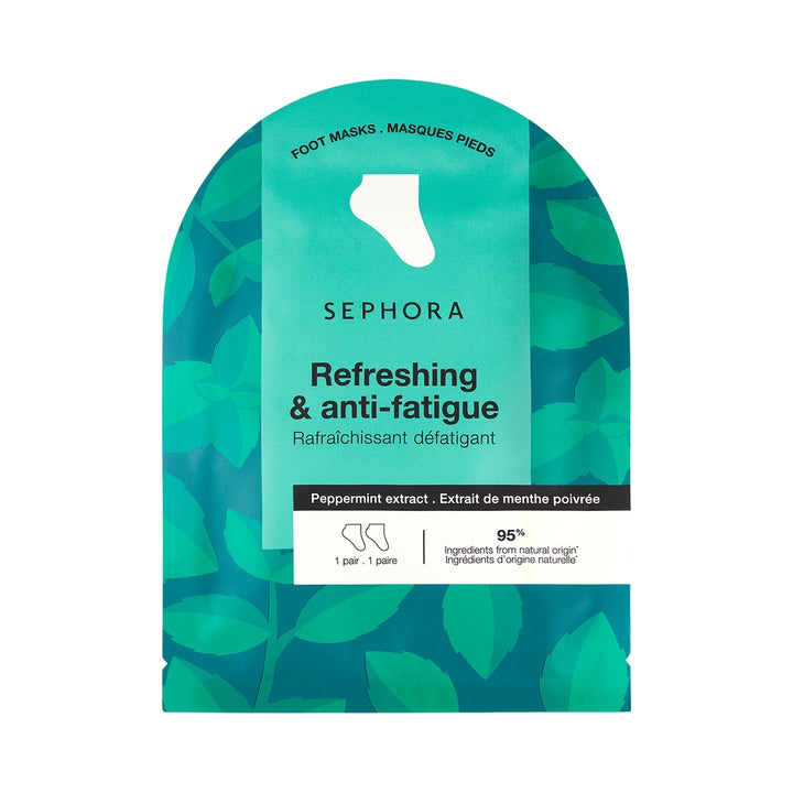 Sephora Collection  
Foot Masks (Peppermint) 💚✔️