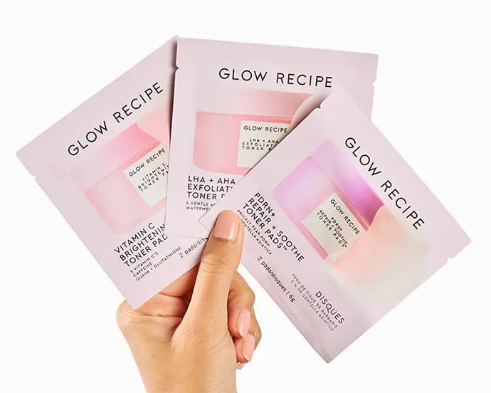 Glow Recipe  
Korean Toner Pads 🩷✔️
