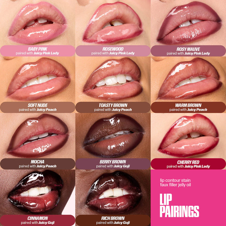 HUDA BEAUTY 
Lip Contour Stain Lip Tint ♥️