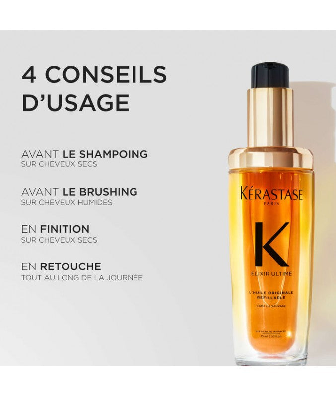 Kérastase     
Mini Elixir Ultime Hydrating Hair Oil 💛