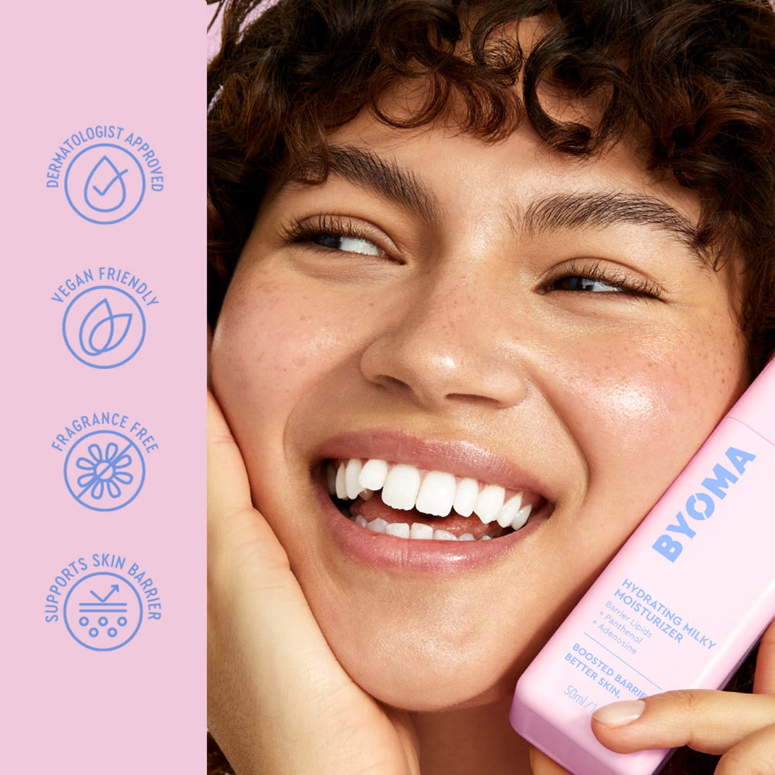 BYOMA      
Hydrating Milky Moisturiser 🩷