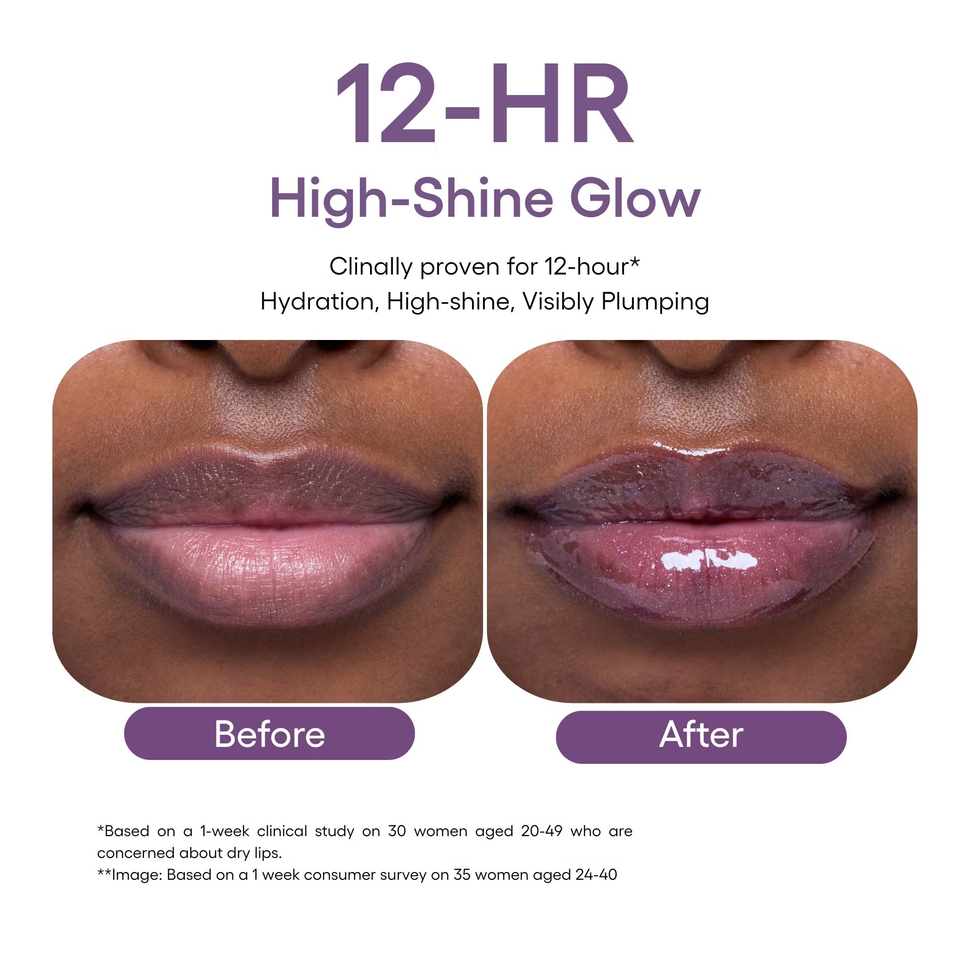 LANEIGE Glaze    
Craze Tinted Lip Serum - Black Plum Glaze 💜
