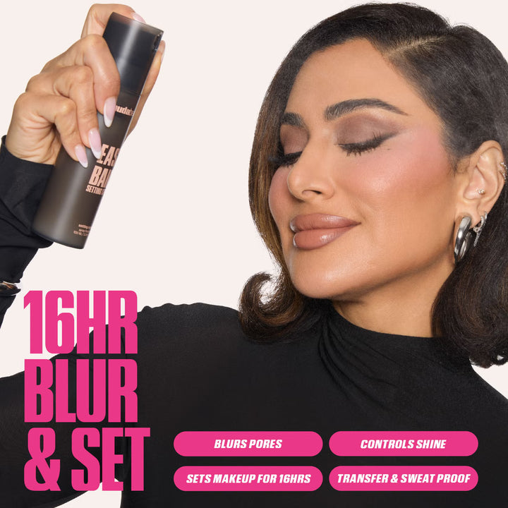 HUDA BEAUTY 
Blur & Set Duo Set ❤️