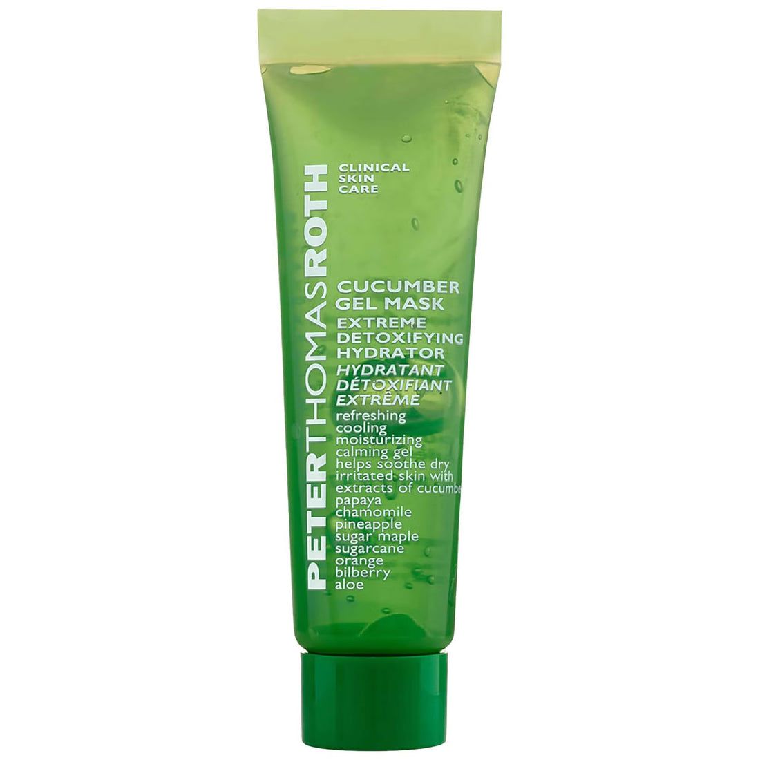 Peter Thomas Roth     
Cucumber Gel Mask Extreme Detoxifying Hydrator 💚