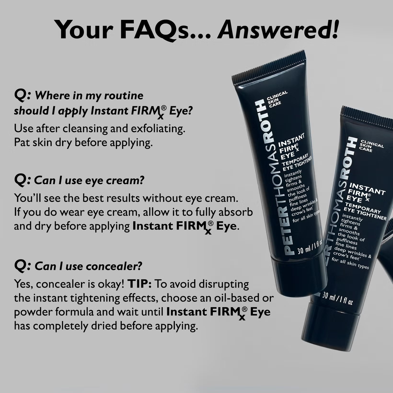 Peter Thomas Roth 
Instant FIRMx® Eye Temporary Eye Tightener