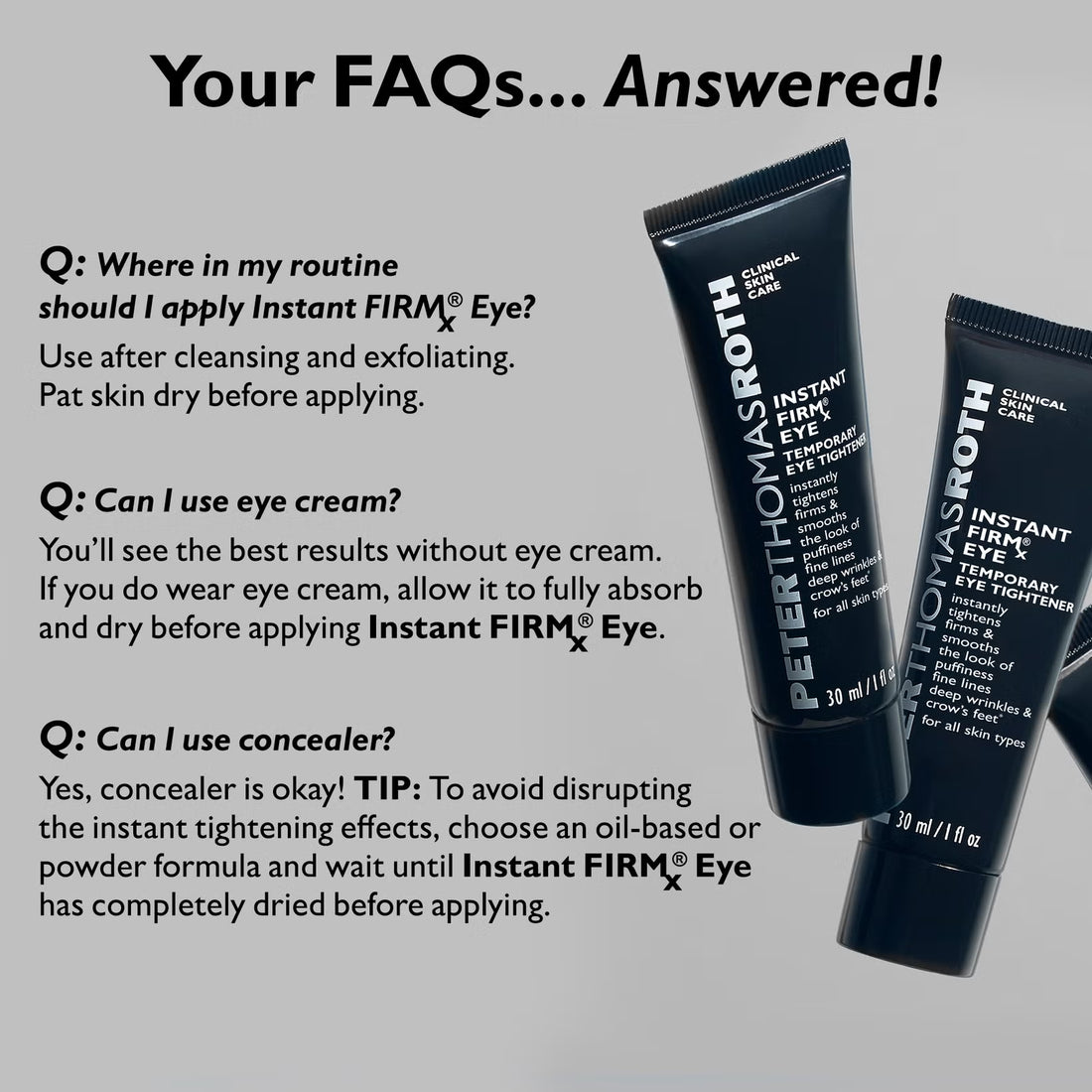 Peter Thomas Roth 
Instant FIRMx® Eye Temporary Eye Tightener