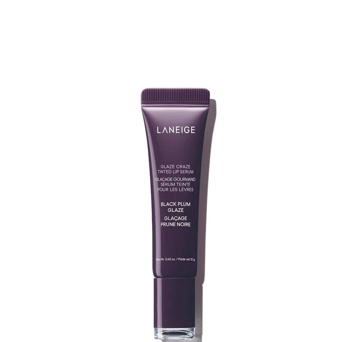 LANEIGE Glaze    
Craze Tinted Lip Serum - Black Plum Glaze 💜