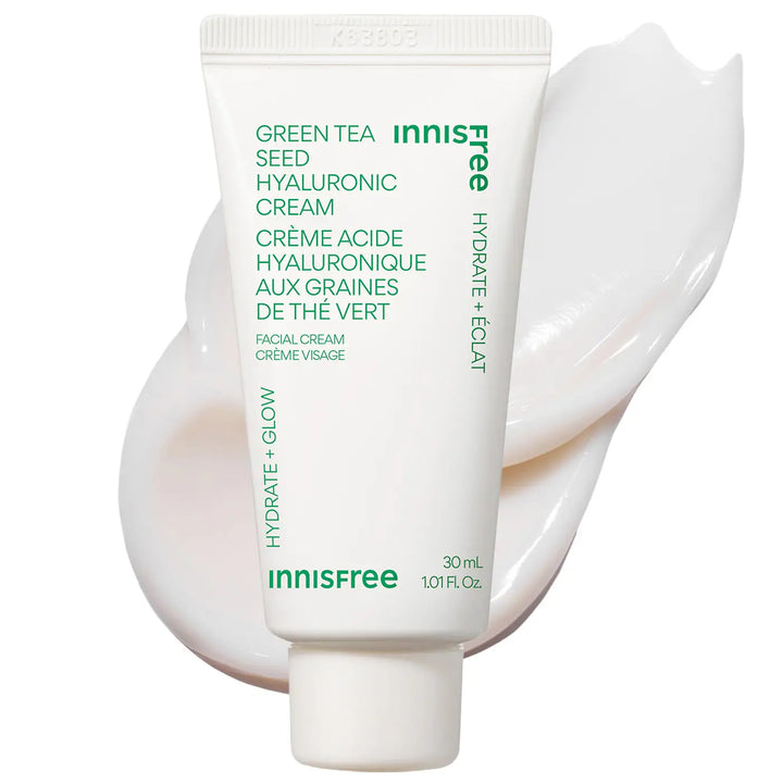 innisfree  
Mini Green Tea Hyaluronic Acid Hydrating Cream (15ml) 🤍✔️