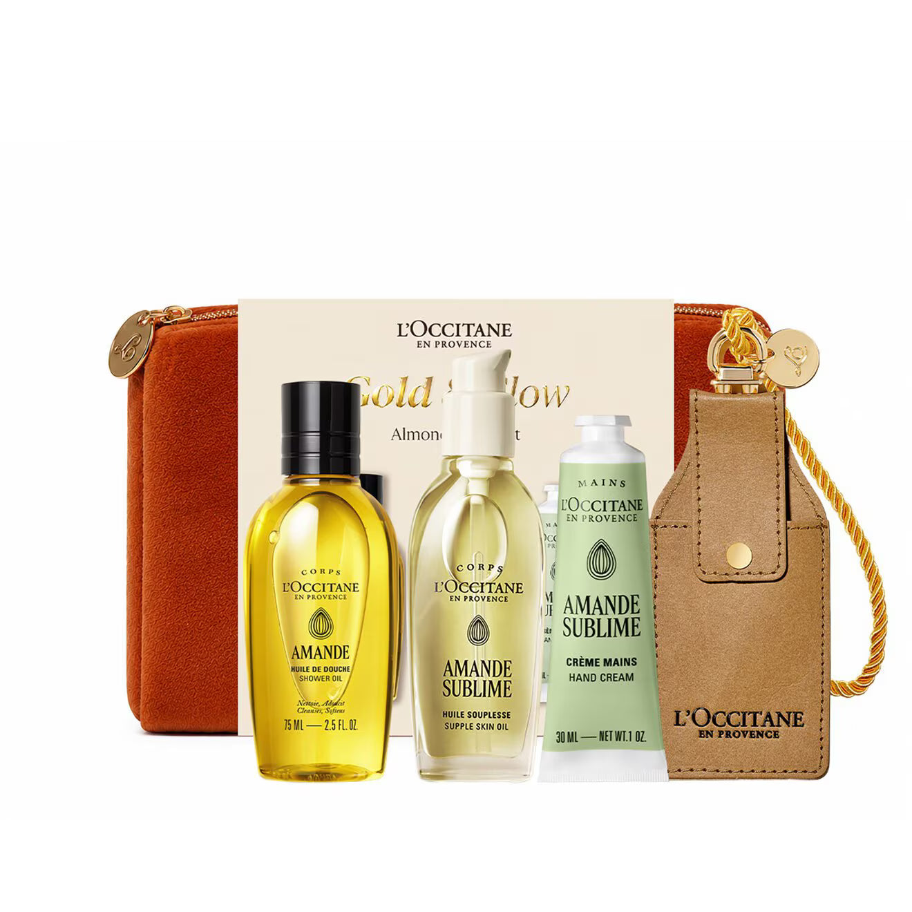 L'occitane   
Gold & Glow – Almond Glow 💛