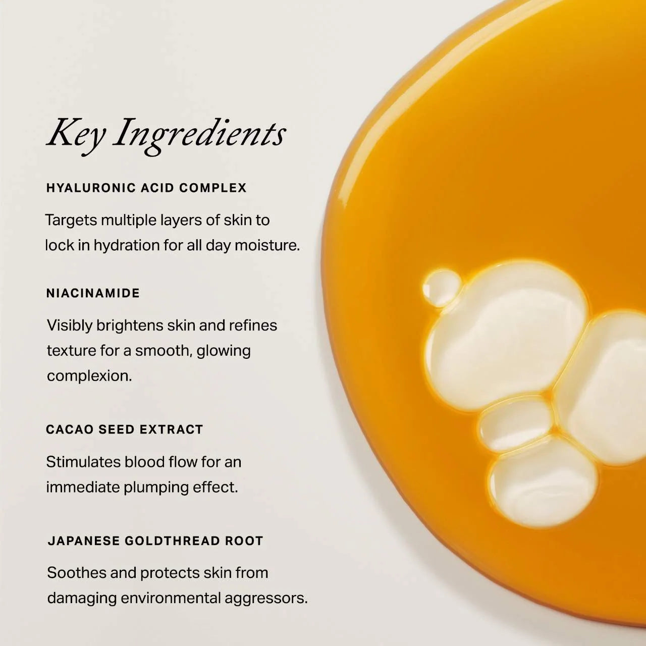 MERIT   
Great Skin Instant Glow Serum with Niacinamide and Hyaluronic Acid 🧡✔️