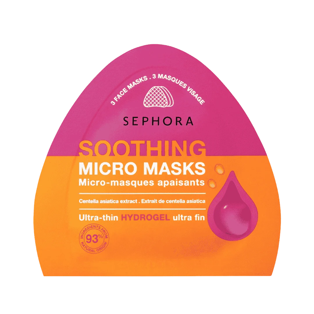 SEPHORA COLLECTION   
Soothing Eye & Face Micro Mask ✔️🧡