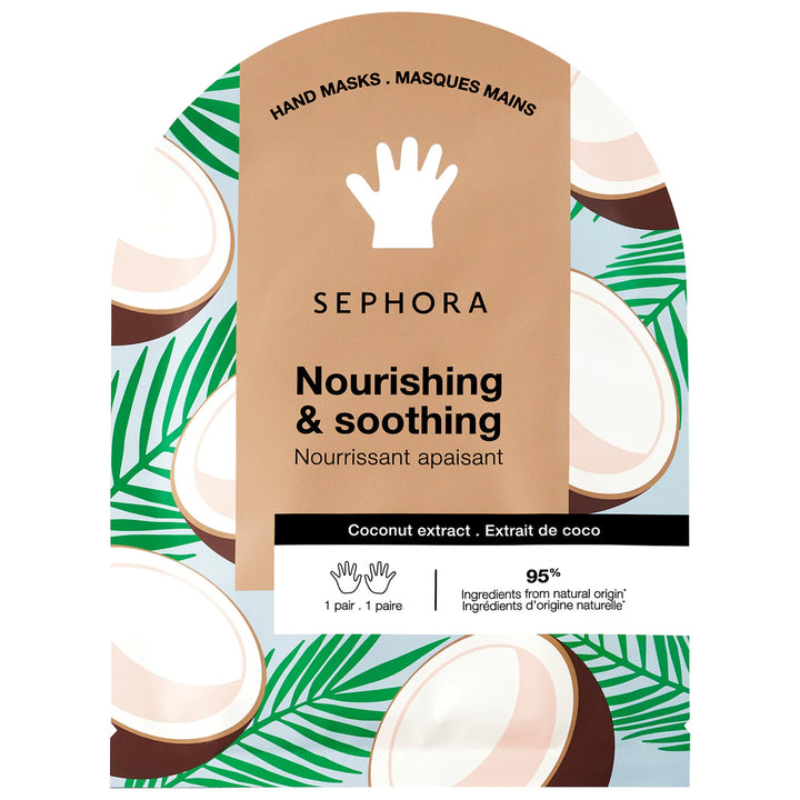 SEPHORA COLLECTION   
Hydrating Hand Mask in Coconut 💚✔️