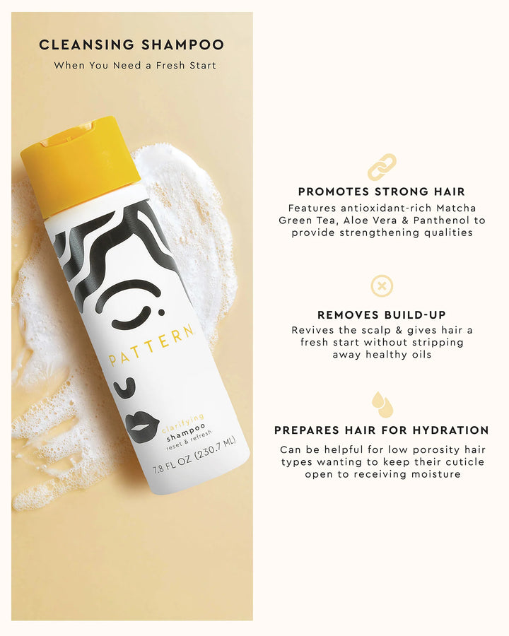 Pattern
Cleansing Shampoo 💛