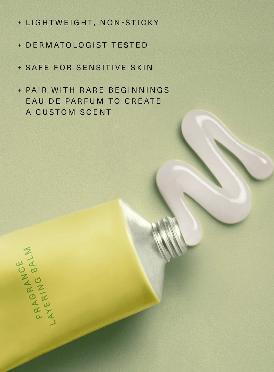 Rare beauty   
Fragrance Layering Balm – Fruity Pear 💛