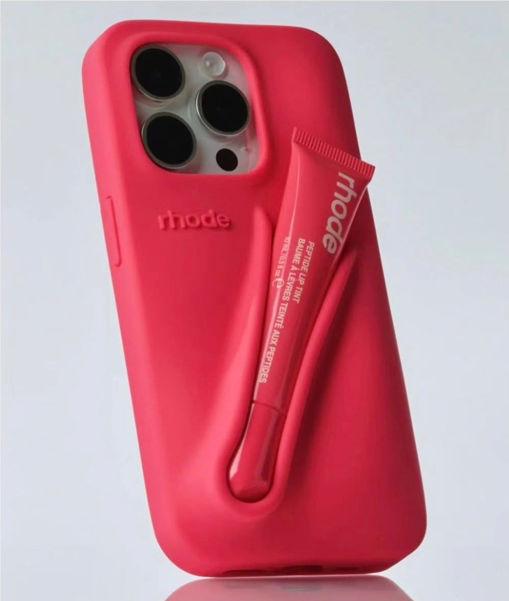 Rhode Iphone Guava Spritz Lip case  ❤️