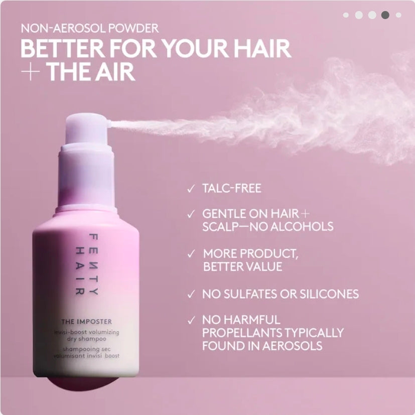 Fenty Hair
The Imposter Invisi-Boost Volumizing Dry Shampoo Powder 💕