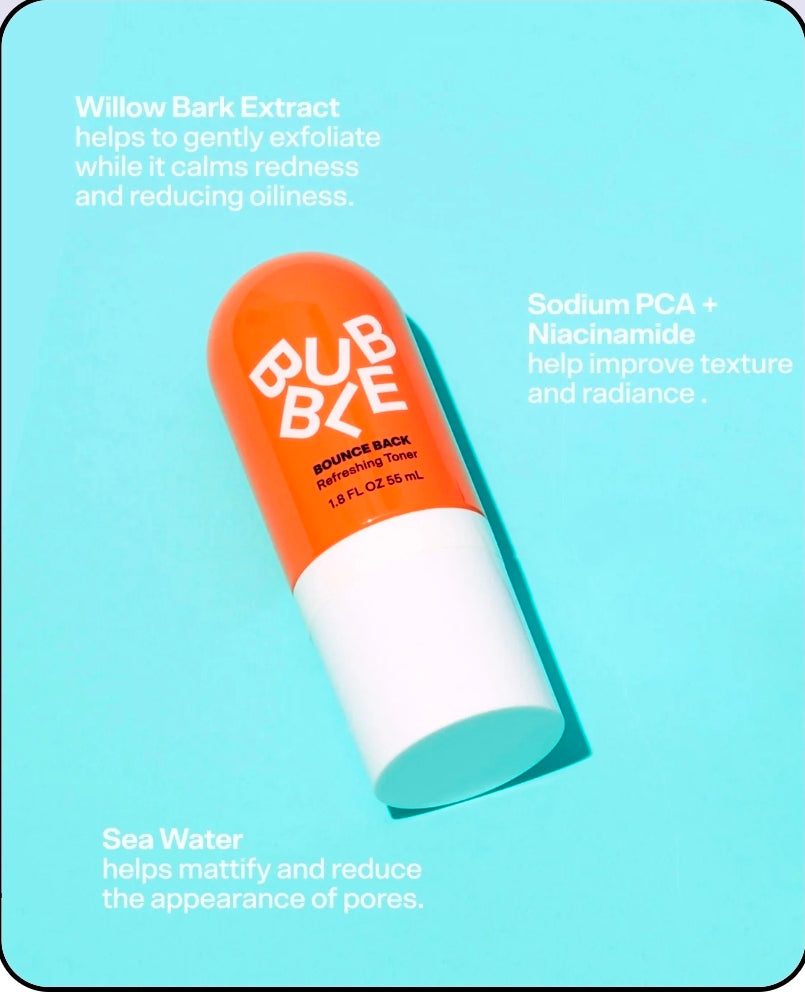 Bubble 
Bounce Back Balancing Toner Mist 55 ml ♥️