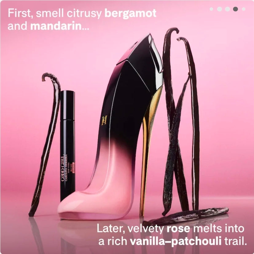 Carolina Herrera 
Good Girl Blush Elixir with Rose & Patchouli