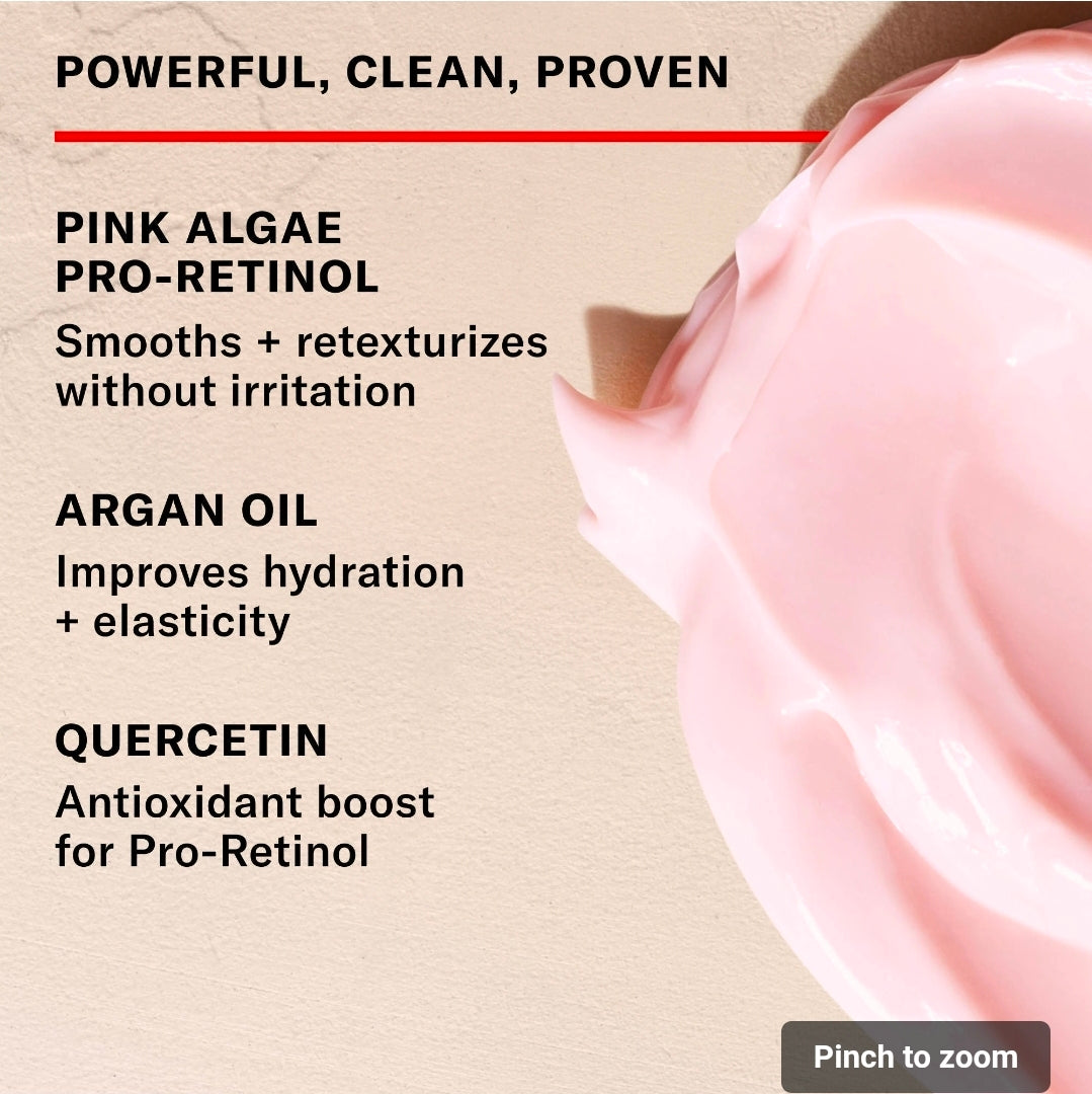 JOSIE MARAN     
Pink Algae Pro-Retinol Body Butter Travel ♥️