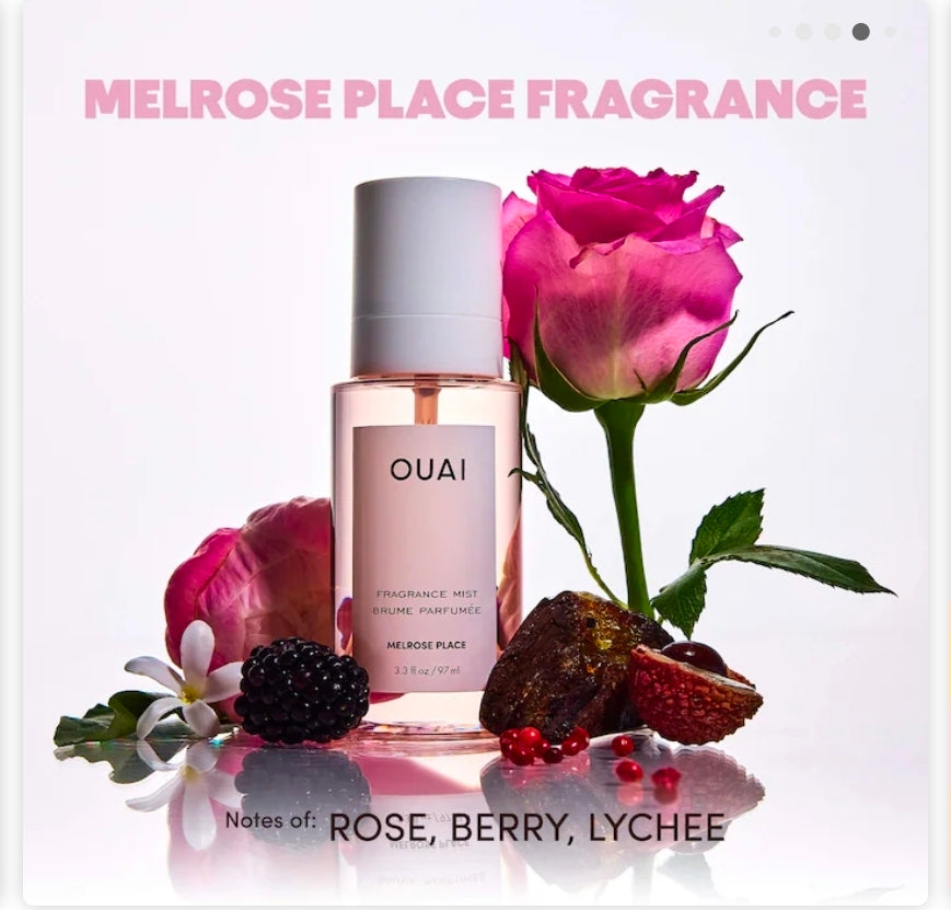 OUAI
Mini St. Barts, Ibiza, Santorini & Melrose Hair & Body Mist Set 🩷