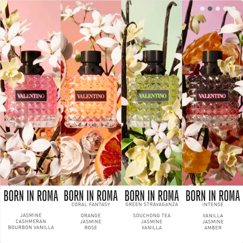 Valentino       
BORN IN ROMA UOMO EAU DE PARFUM INTENSE     
🩷🩷