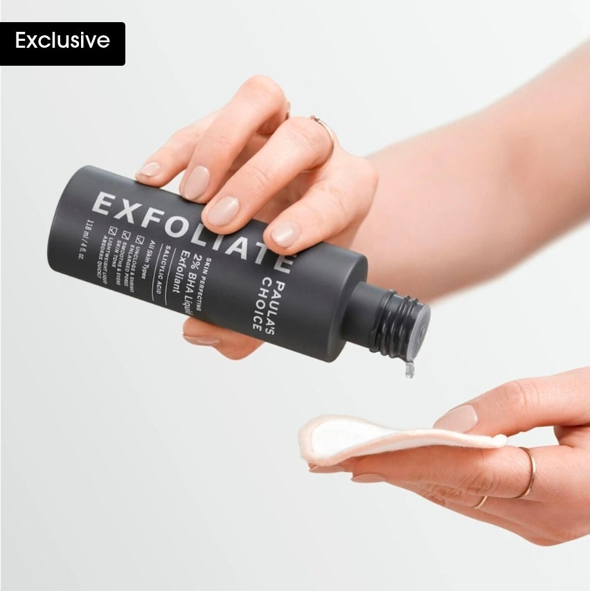PAULA'S CHOICE
Skin Perfecting 2% BHA Liquid Exfoliant Toner