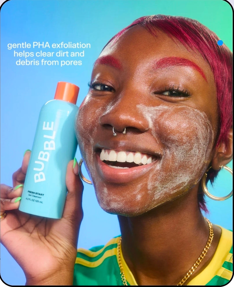 Bubble Fresh Start
Gel Cleanser ♥️