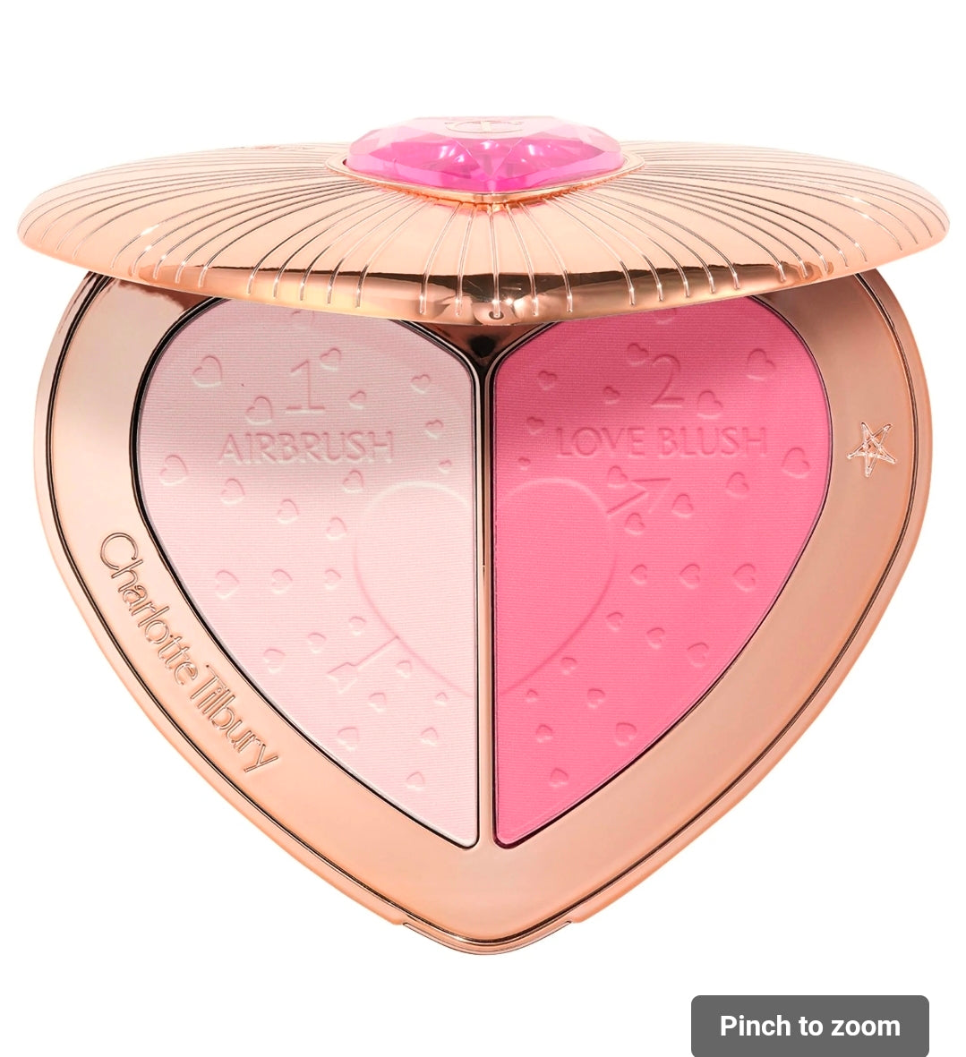 Charlotte Tilbury   
Pillow Talk Beauty Soulmates Palette - Pillow Talk Flawless Pink 🩷