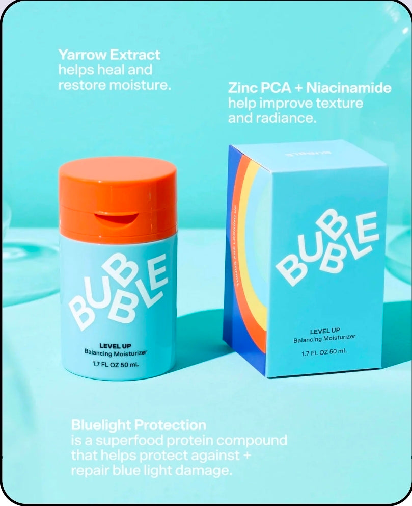 Bubble Level Up
Balancing Gel Moisturizer ♥️