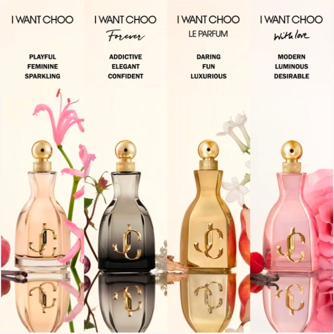 Jimmy Choo      
I Want Choo Eau De Parfum 40ml     
❤️❤️