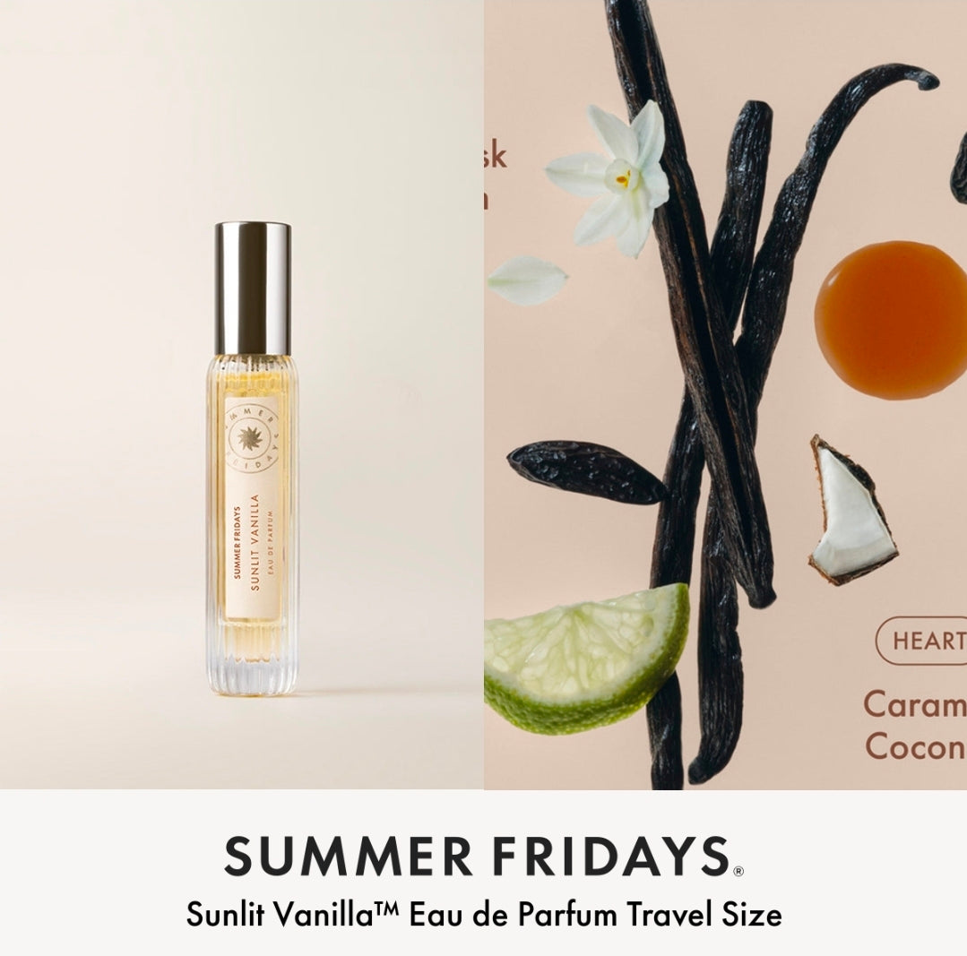 Summer Fridays
Sunlit Vanilla™ Eau de Parfum ❤️