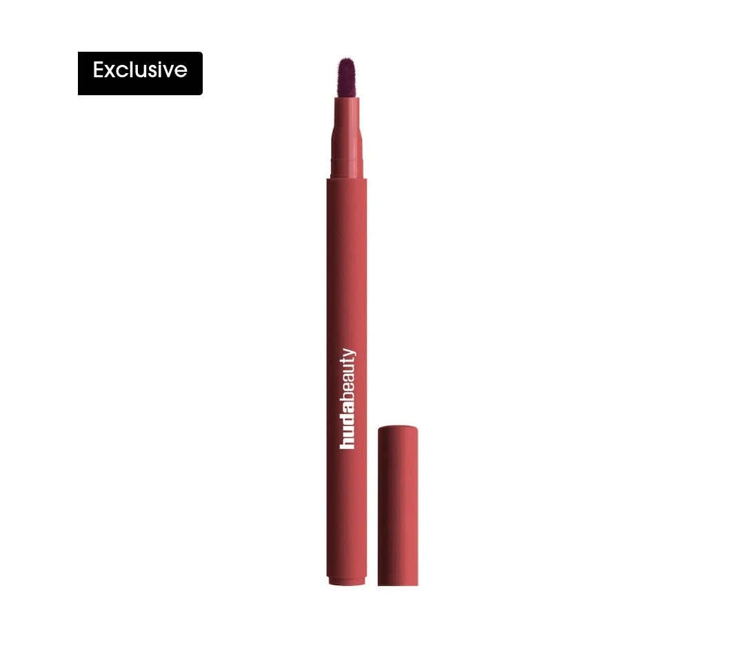 HUDA BEAUTY 
Lip Contour Stain Lip Tint ♥️