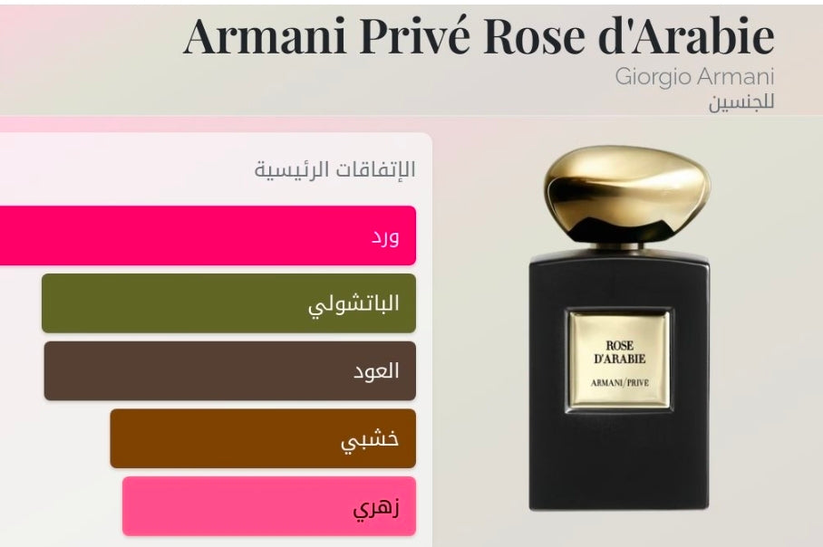 ARMANI/PRIVÉ
Mini ROSE D'ARABIE 🖤✔️