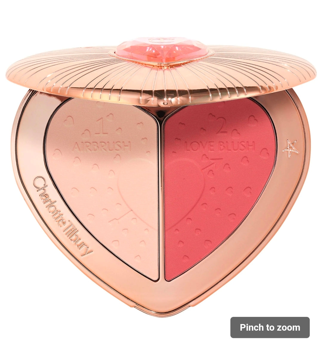 Charlotte Tilbury   
Pillow Talk Beauty Soulmates Palette - Flawless Rosewood 🩷