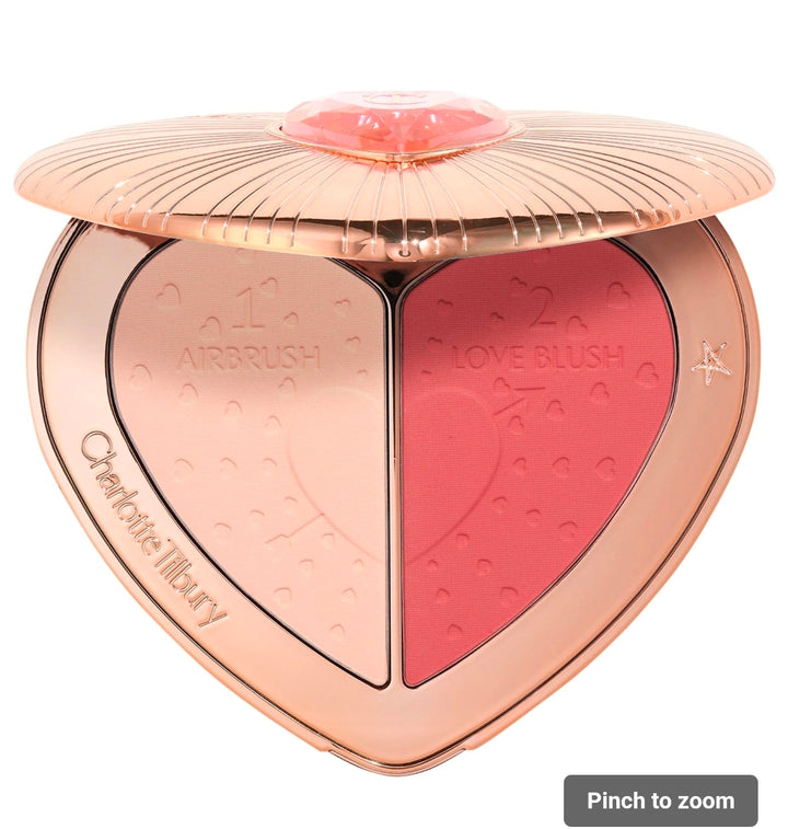 Charlotte Tilbury   
Pillow Talk Beauty Soulmates Palette - Flawless Rosewood 🩷