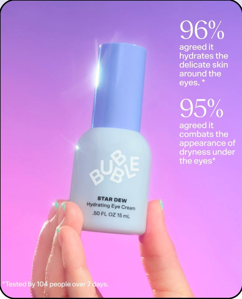 Bubble Star Dew
Hydrating Eye Cream ♥️
