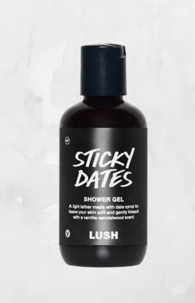 Lush
Sticky Dates Shower Gel 🖤