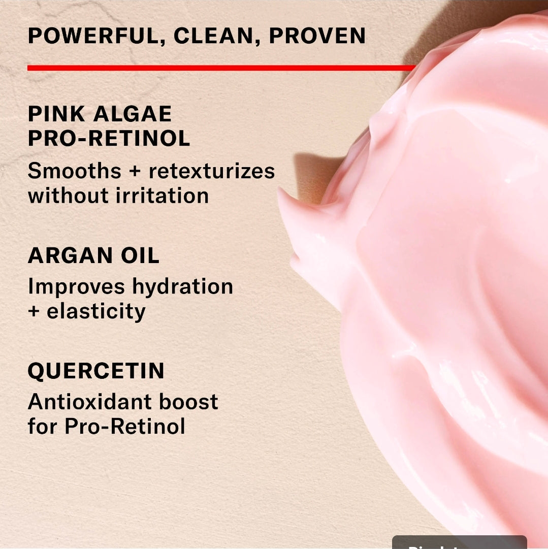 JOSIE MARAN        
Pink Algae Pro-Retinol Body Butter for Anti-Aging and KP refill 💗