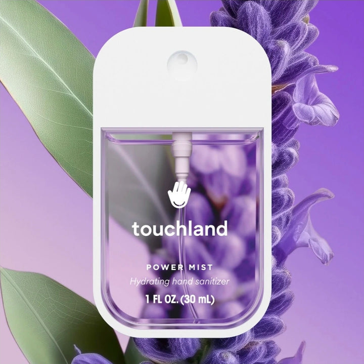 TouchLand     
Pure Lavendar Hydrating Hand Sanitizer ♥️