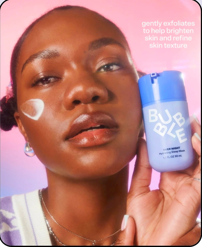 Bubble Over Night
Hydrating Sleep Mask 50 ml ♥️